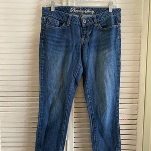 Cropped skinny jeans